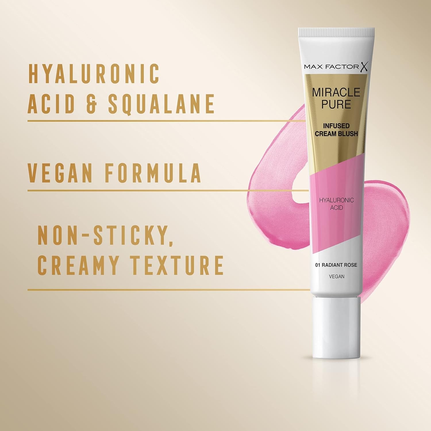 Max Factor Miracle Pure Crème Hydratante Blush 01 Rose Radiante