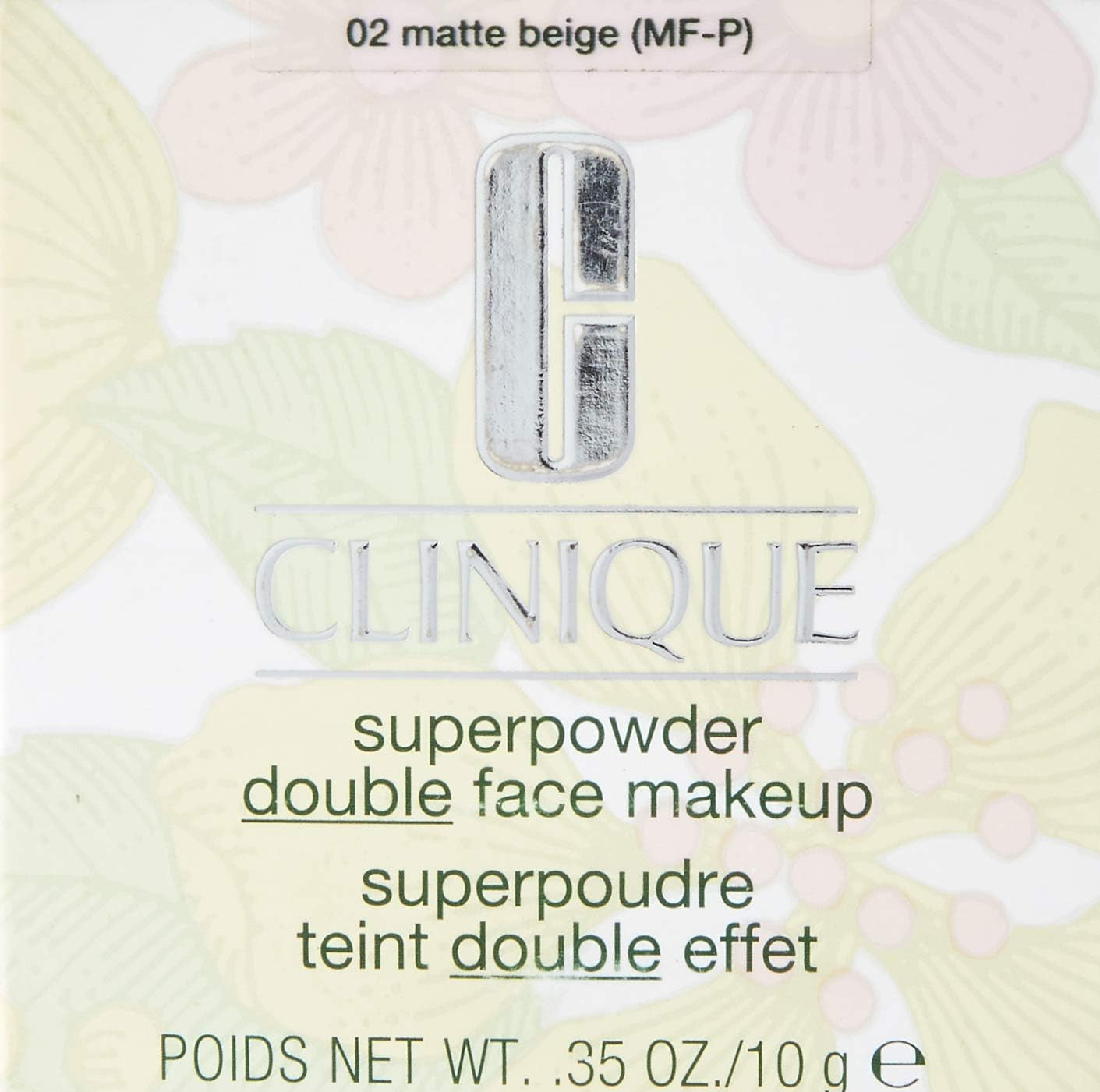 - Double Face Superpowder N02-Mat Beige 10 Gr