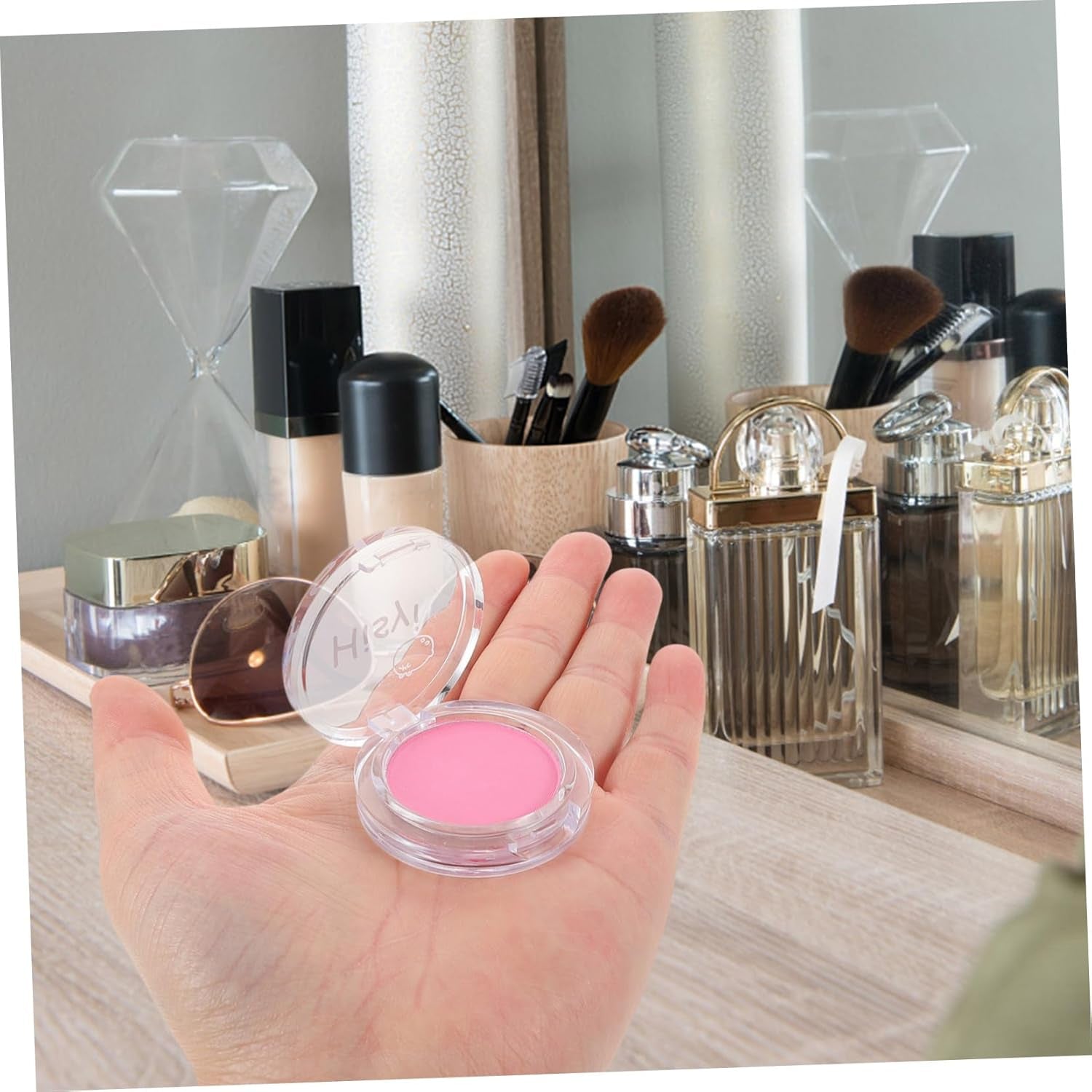 Fard À Joues Pour Femme Blush Uni Maquillage Facile Compact Et Portable Teinte Polyvalente Pour Différents Tons De Peau