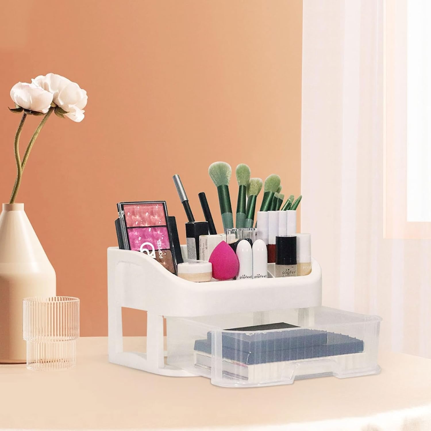 Coffret Maquillage,  Kit Maquillage Femme Professionnel Mallette De Maquillage Palettes De Maquillage Fard À Paupières Brillant À Lèvres Ensemble De Cadeau D'Anniversaire Noël