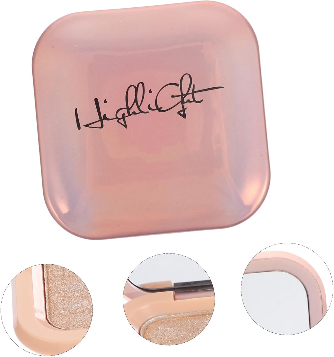 Poudre Pour Surligneur Visage Plateau Poudre Visage Palette Contouring Scintillante