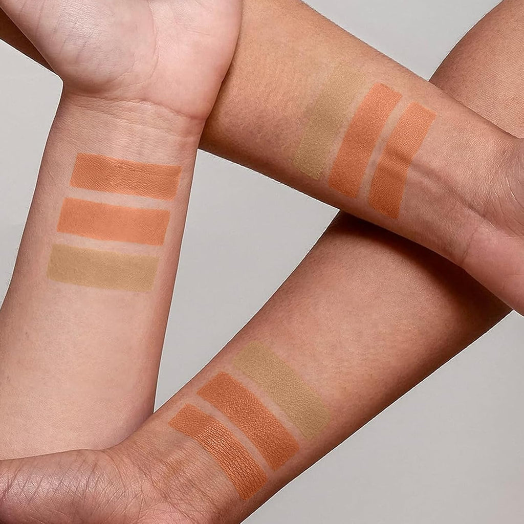 Poudre Bronzante Chatoyante, Poudre De Contour Hautement Pigmentée, Texture Douce, Finition Naturelle Et Ensoleillée, Tient Toute La Journée, Léger, Respirant, Formule Vegan (#Bronzage Léger)