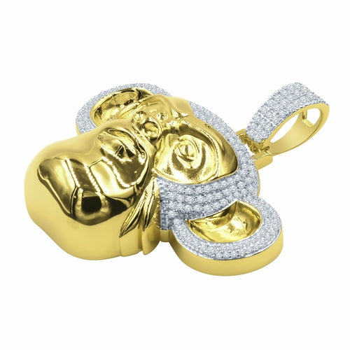 Pendentif FERAL SILVER - Bijou Argenté Élégant et Sauvage