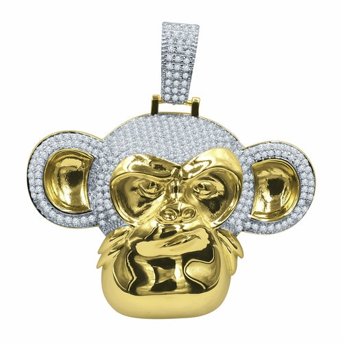 Pendentif FERAL SILVER - Bijou Argenté Élégant et Sauvage