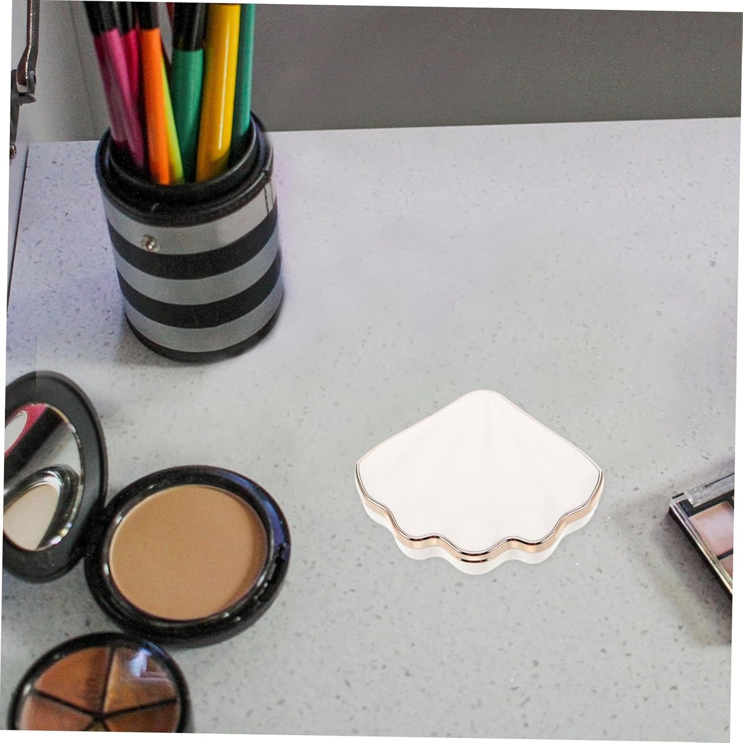 Illuminateur De Visage Compact Maquillage Enlumineur Et De Contour Pour Effet Visage Portable Et Facile À Appliquer