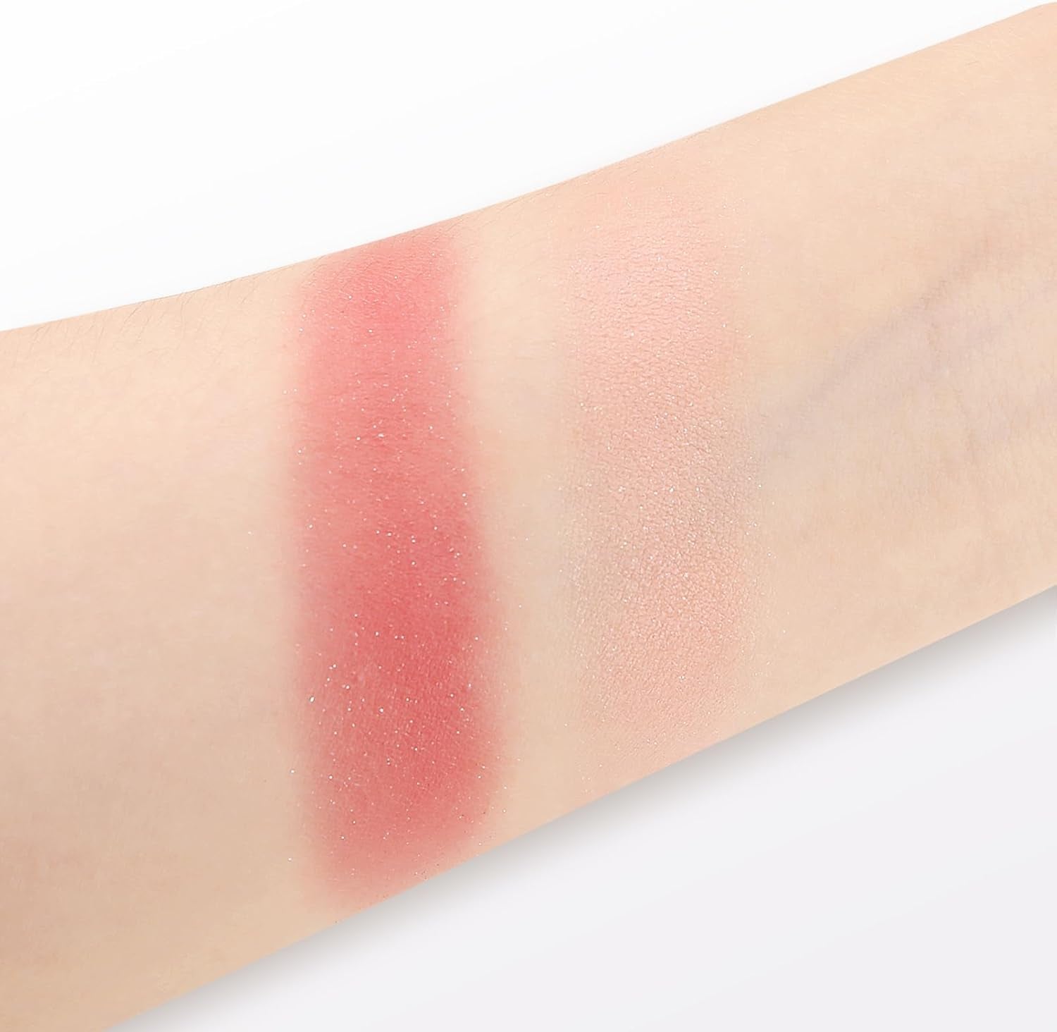 Boobeen Fard À Joues Contour Highlighter Palette De Maquillage, Palette De Poudre Lisse Et Scintillante 2 Couleurs, Set Compact D'Éclairage Et De Contour À Estomper