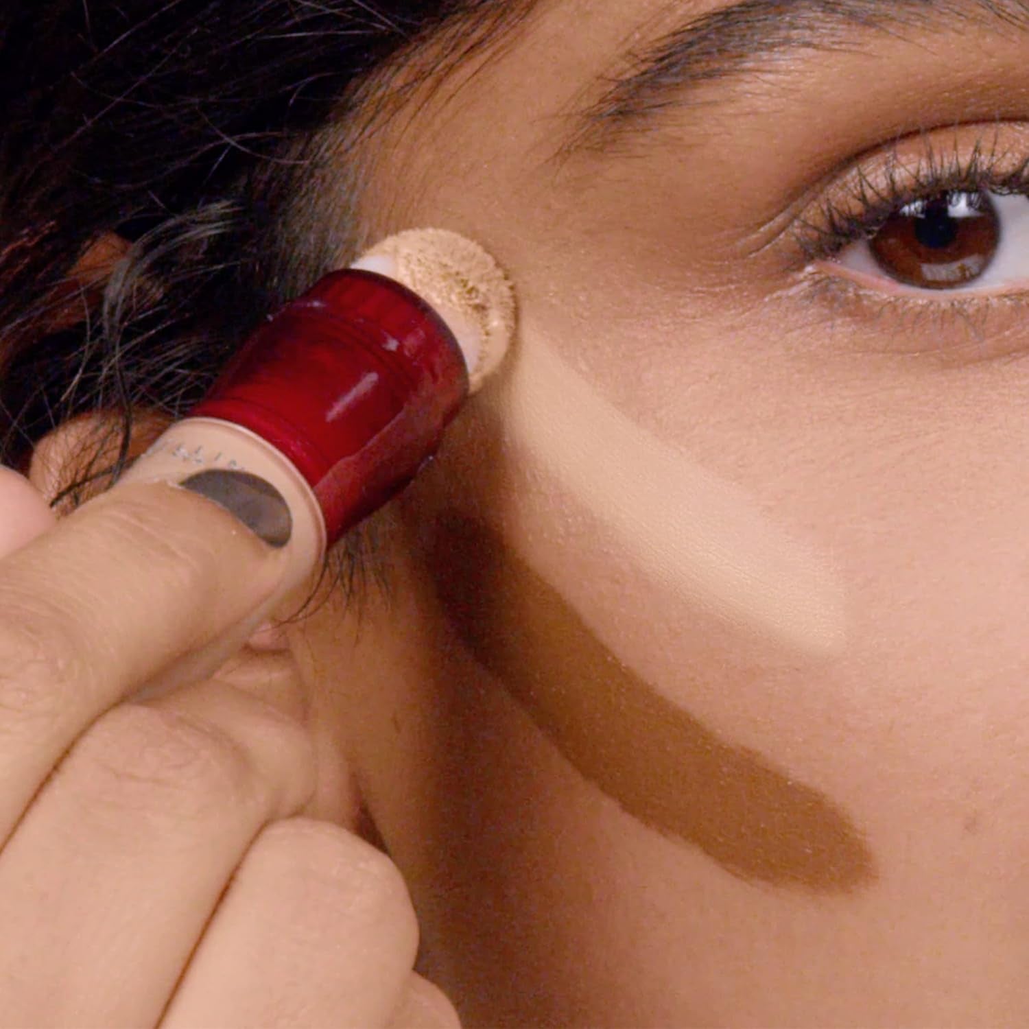 Stylo De Correcteur, Effet Anti-Âge Instantané, Effaceur Avec Micro-Applicateur Effaçable, N° 145 Olive Chaude, 6,8 Ml