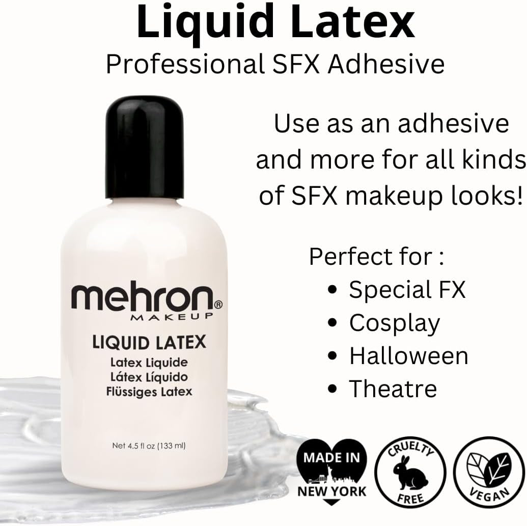 Make-Up Liquid Latex - Clear (130 Ml)