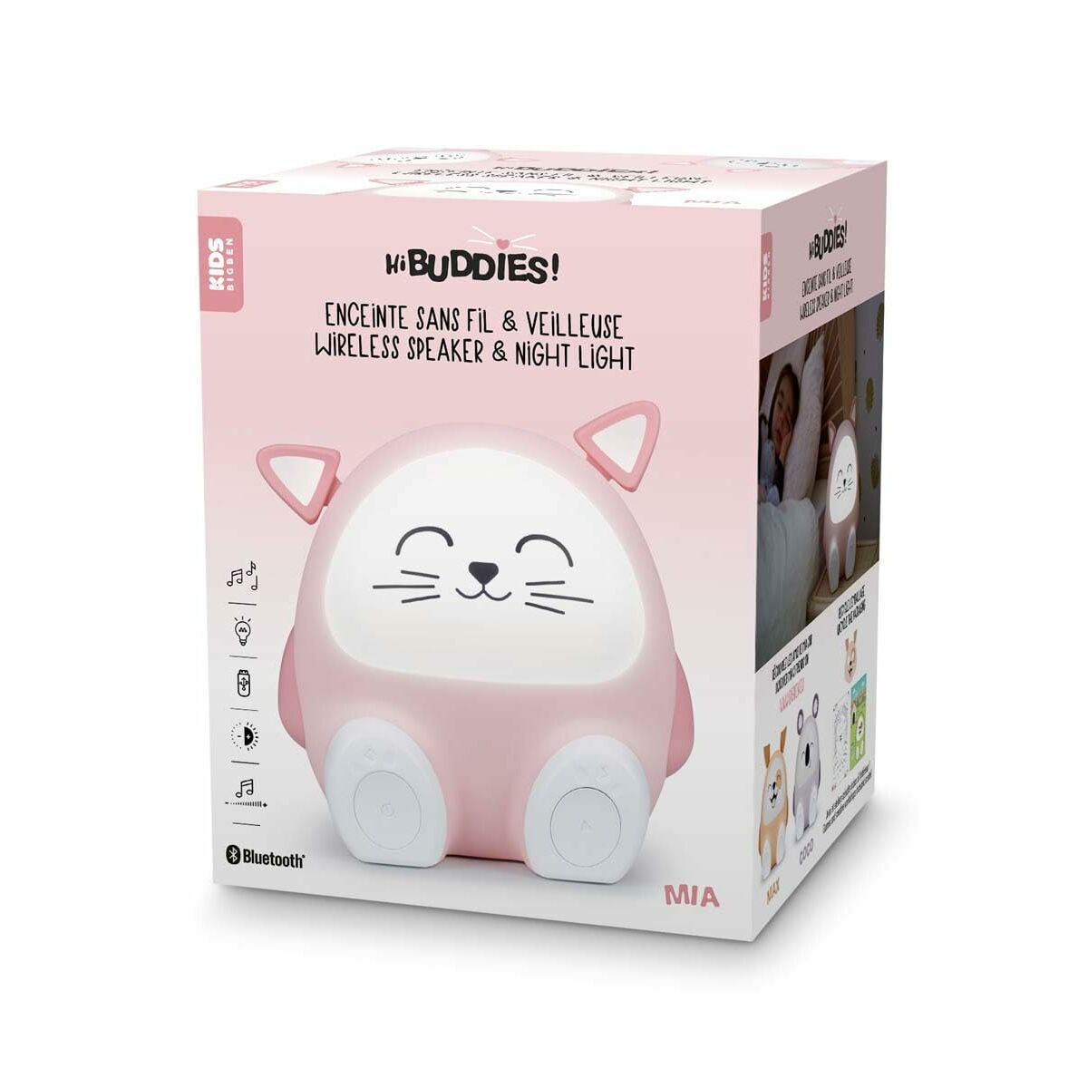 Portable Bluetooth Speakers Bigben BTKIDSCAT-0