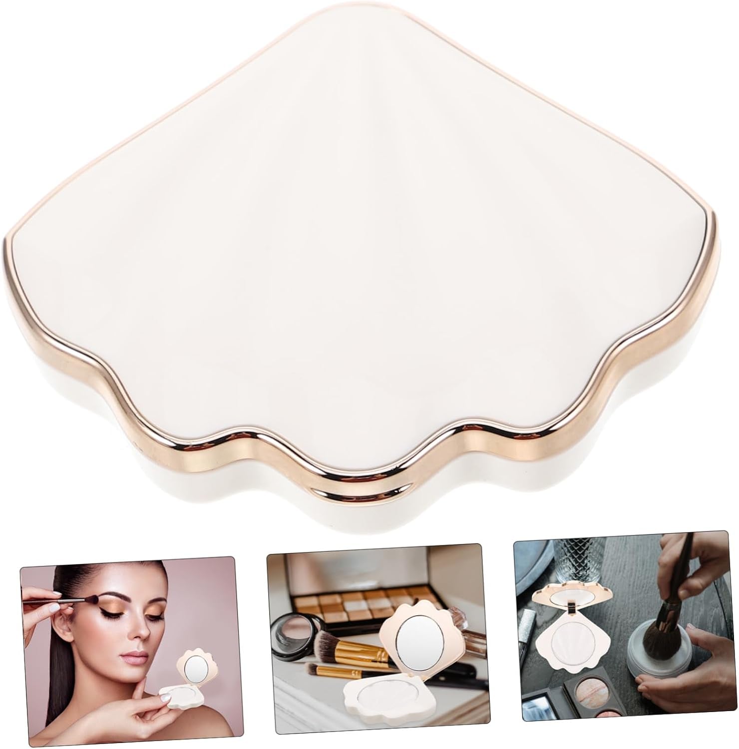 Poudre Illuminatrice Pour Visage Poudre Pour Visage Compacte De Maquillage Cosmétiques Sans Taches