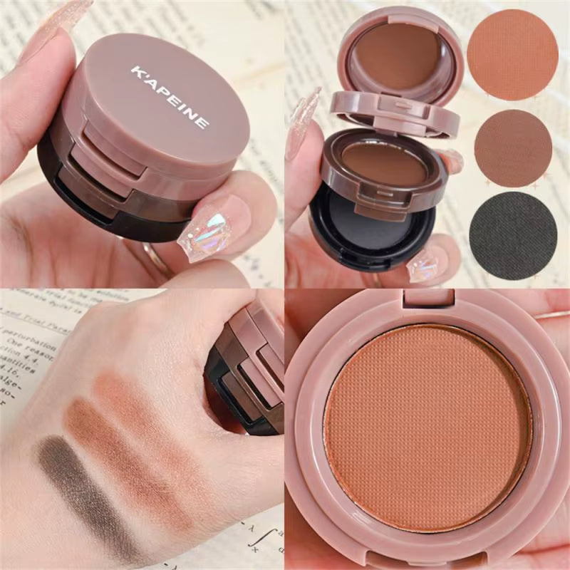 New 3 in 1 Glitter Eyeshadow Highlighter Blush Palette Matte Pearlescent Multifunctional Shimmer Eyes Face Makeup Cosmetics Tool