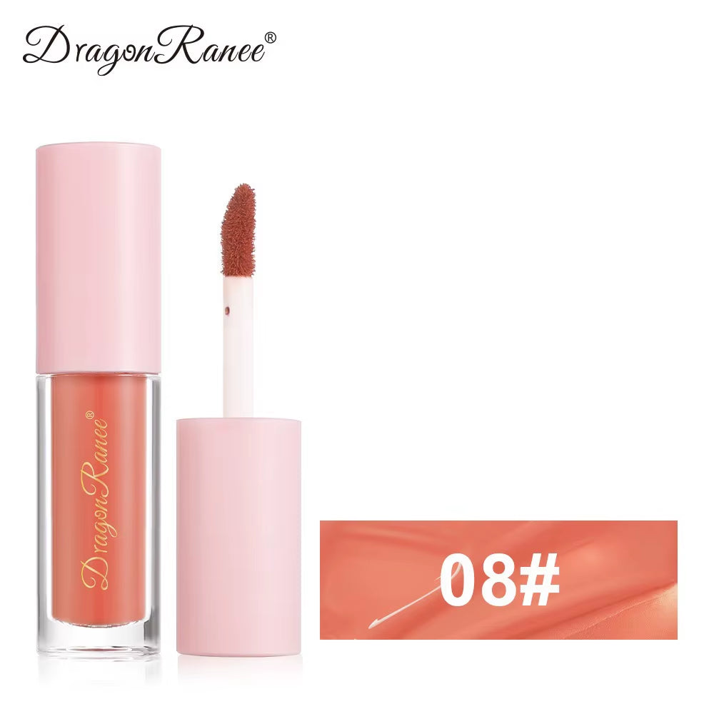 8 Colors Liquid Blush Waterproof Sweatproof Brighten Cheeks Rouge Nude Color Matte Contouring Powder Blusher Liquid Face Makeup