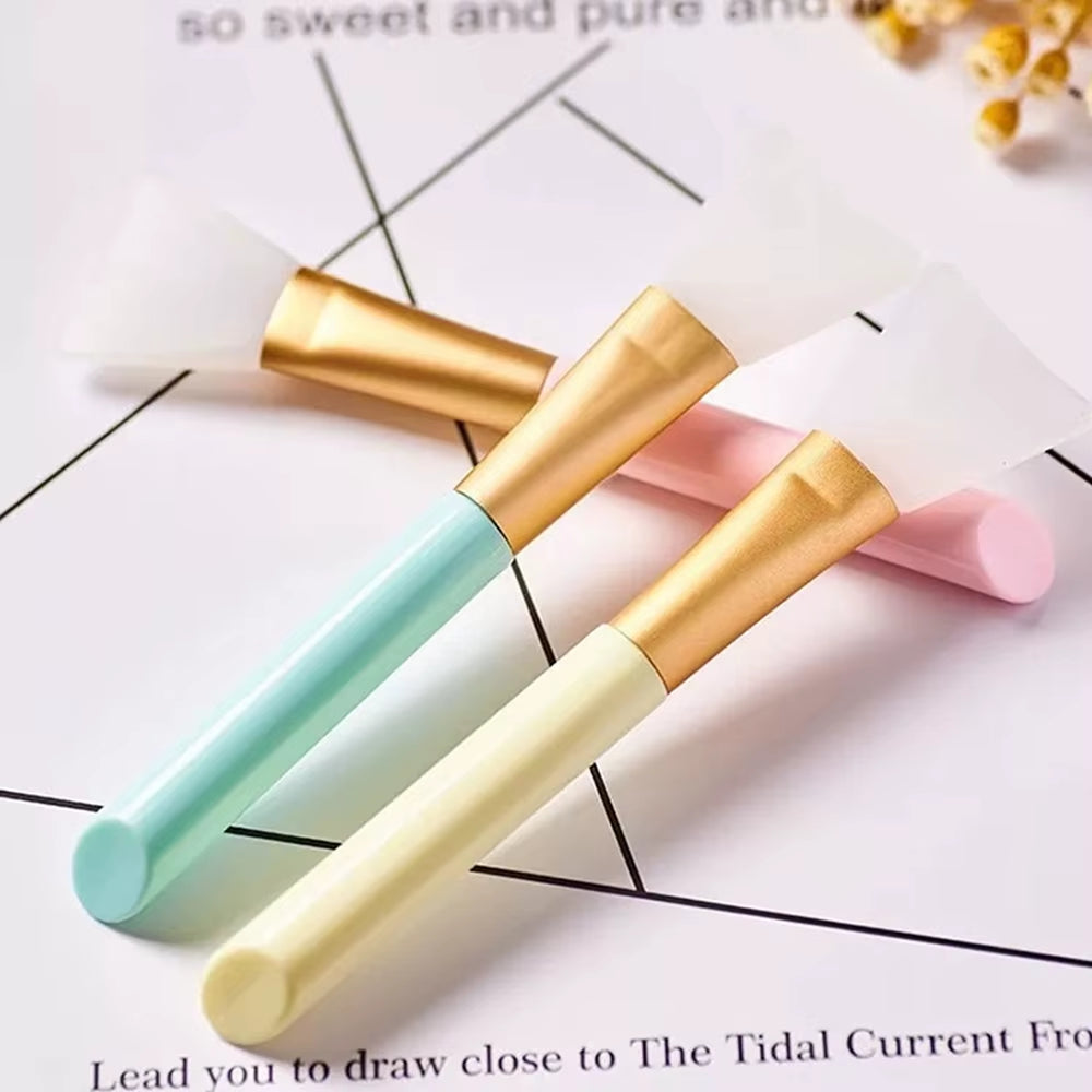 1Pc Silicone Gel Face Mask Brushes Professional Flexible Makeup Brushes Stirring Brush Women DIY Beauty Smear Supplies Tools