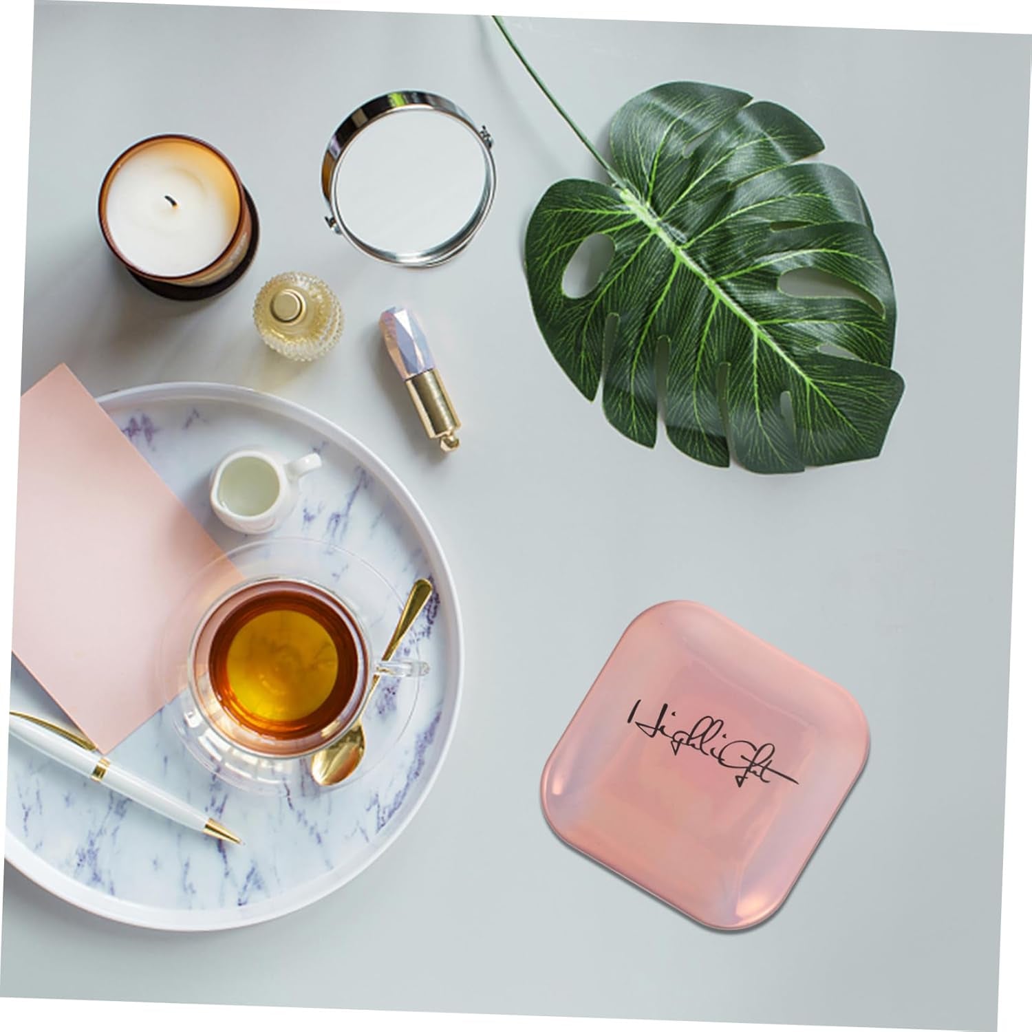 Poudre Pour Surligneur Visage Plateau Poudre Visage Palette Contouring Scintillante