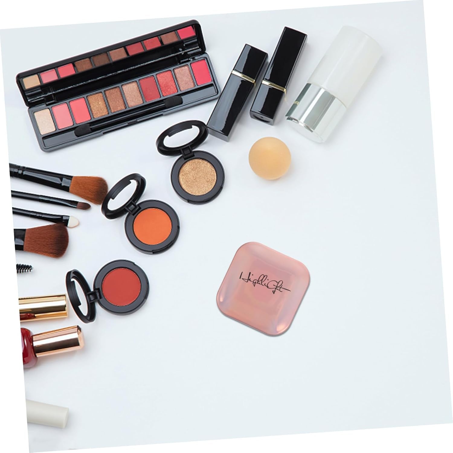 Poudre Pour Surligneur Visage Plateau Poudre Visage Palette Contouring Scintillante