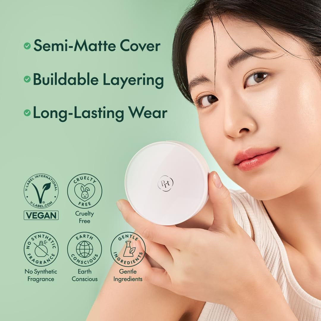 PURITO SEOUL Wonder Releaf Centella BB Cushion #21 Light Beige Fond De Teint, Coréen Centella, Maquillage Longue Tenue, Couverture Impeccable, K-Beauty, 15 G, 0,52 Fl.Oz