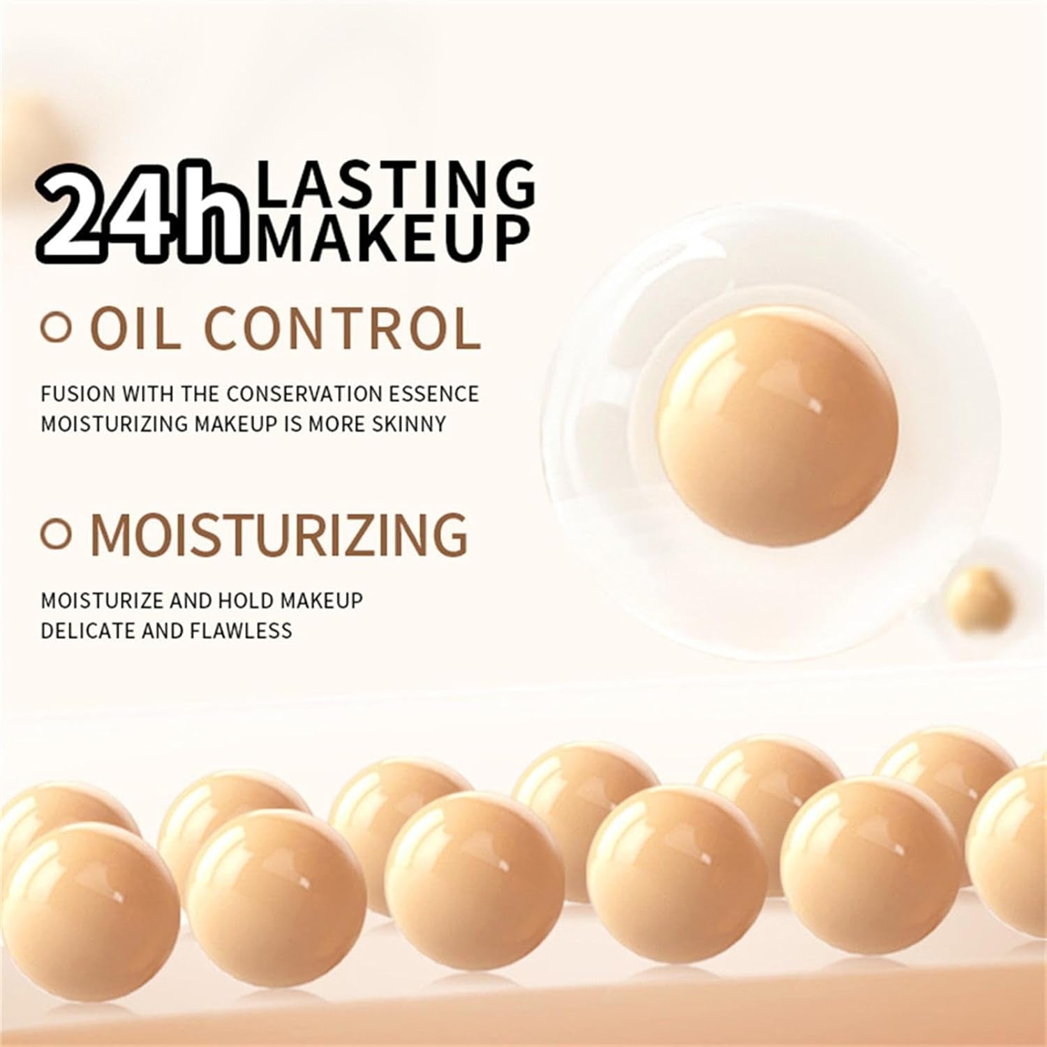 Fond De Teint Coussin, Coussin D'Air BB Crème Tête De Champignon,Bb Cream Anti-Cernes Naturel À Coussin D'Air Longue Durée - Fond De Teint Crème De Beauté, Coussin Hydratant, Maquillage Pour