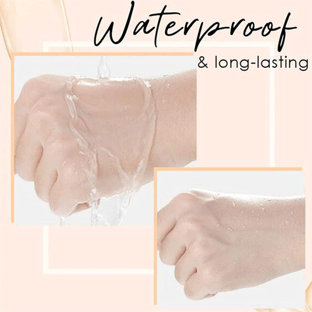 Coussin Papillon BB Crème, Coussin D'Air CC Crème BB Crème, Anti-Cernes Hydratant, Base De Maquillage Brillante Longue Durée Avec Éponge De Maquillage Papillon, Crème BB À Coussin D'Air (2 Pièces)