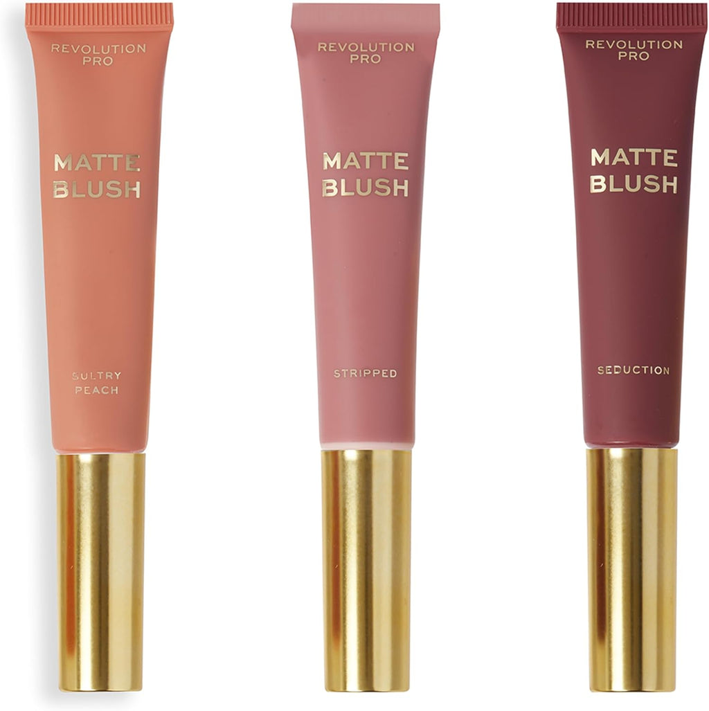 Makeup Revolution, Revolution Pro, Iconic Matte Cream Blush Wand, Seduction Berry, Available in 3 Shades