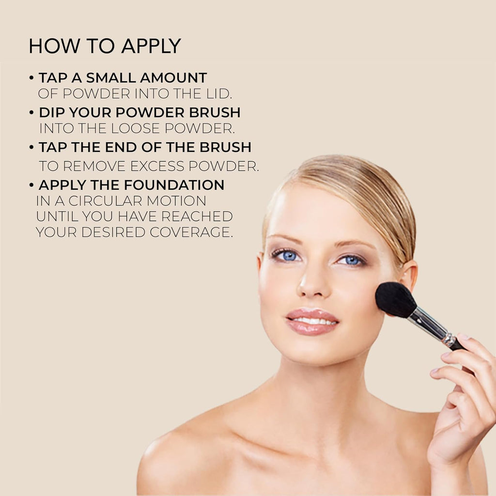 Bellapierre Loose Mineral Foundation – Fond De Teint Minéral En Poudre Libre | Couvrance Totale SPF 15 | Vegan & Cruelty-Free | Hypoallergénique - 9 Grammes - Blondie