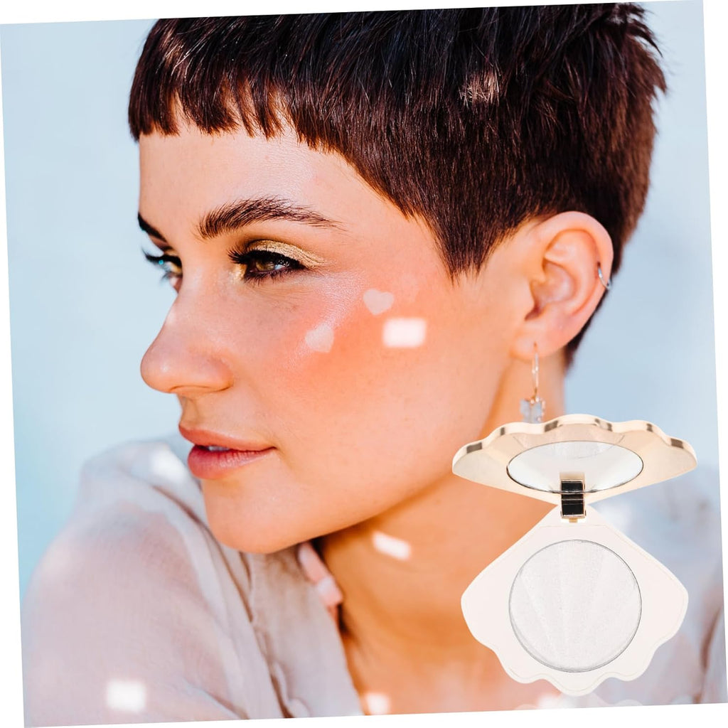 Poudre Illuminatrice Pour Visage Poudre Pour Visage Compacte De Maquillage Cosmétiques Sans Taches