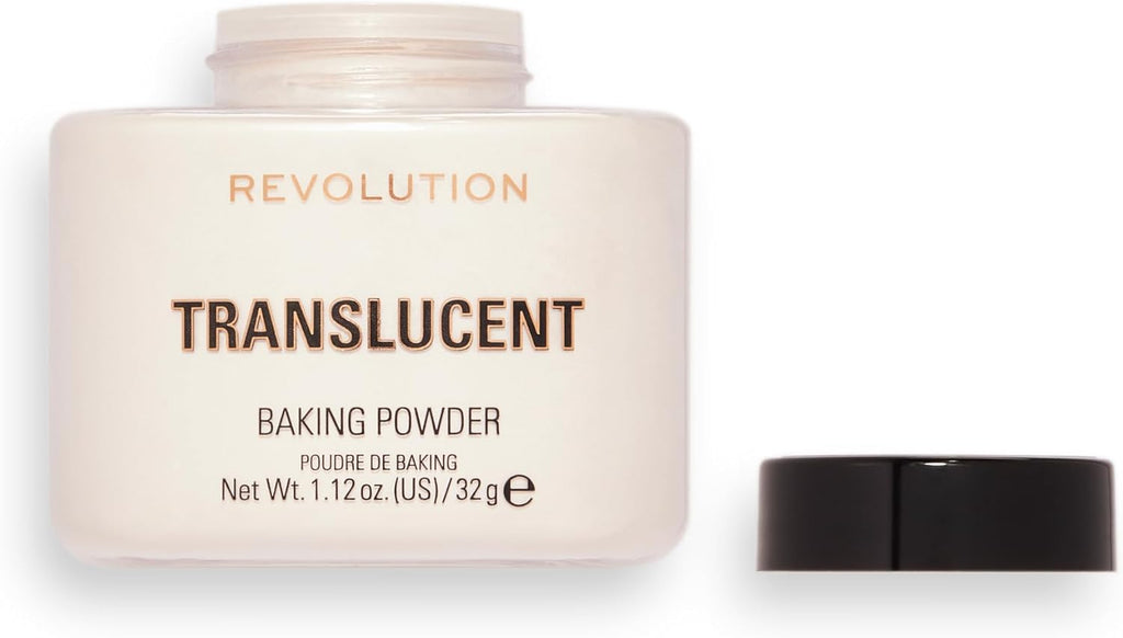 Makeup Revolution, Loose Baking Powder, Poudre, Translucent, 32G