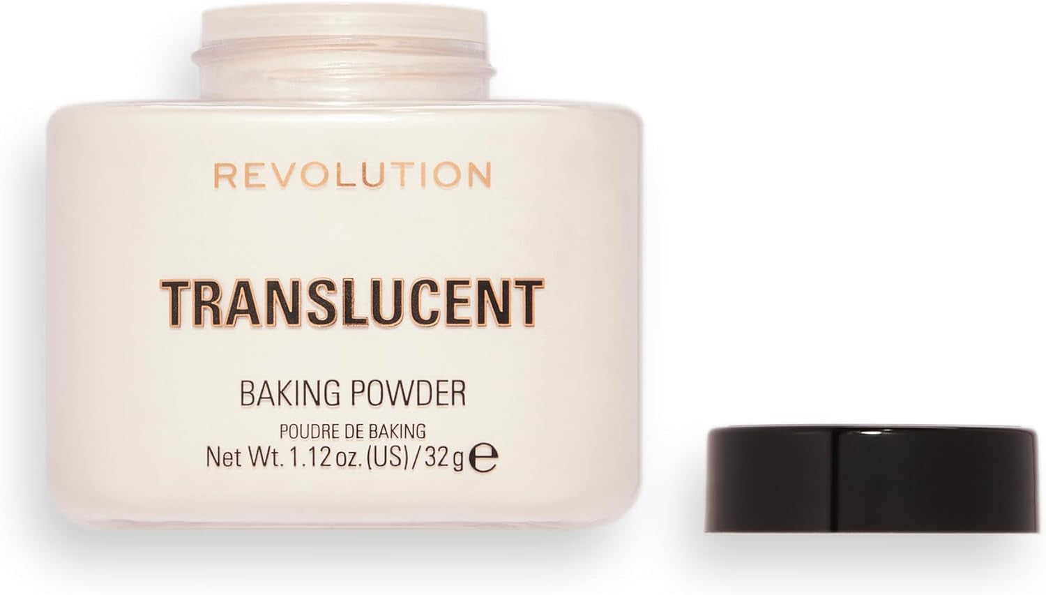 Makeup Revolution, Loose Baking Powder, Poudre, Translucent, 32G