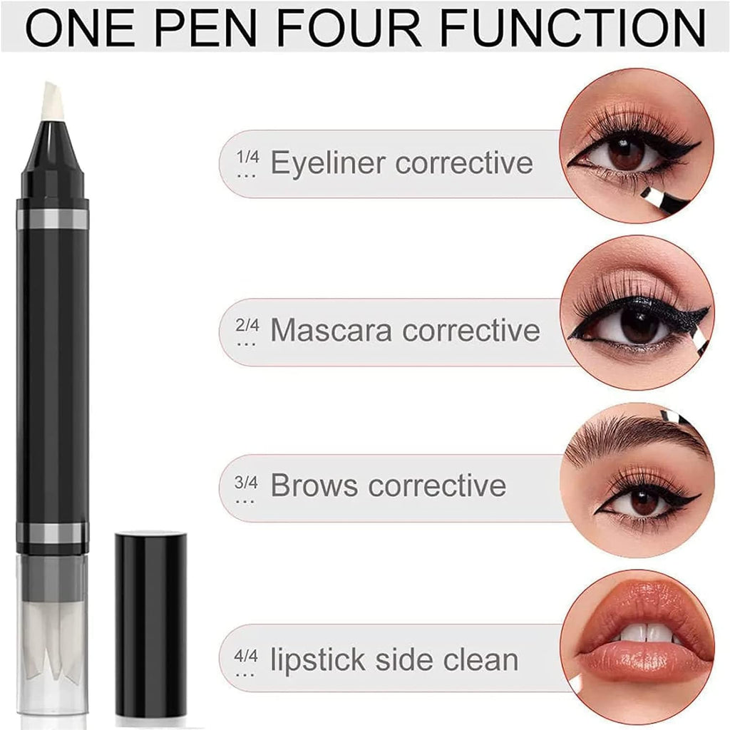 Stylo Correcteur De Maquillage De Précision, Corrige Les Erreurs De Maquillage, Les Taches De Mascara, Le Maquillage Professionnel Des Lèvres Et Des Yeux (1 Pièce)