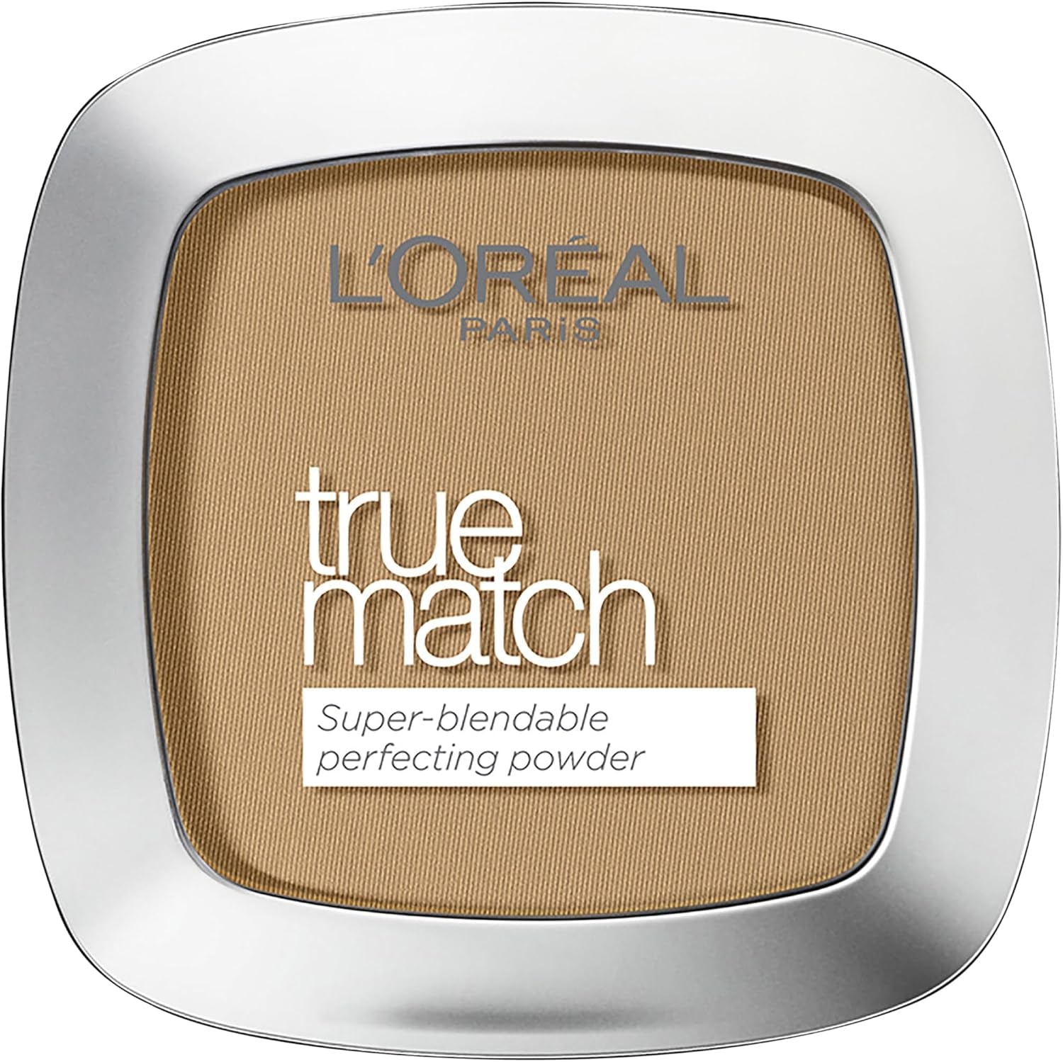 Fond De Teint En Poudre, Texture Légère Pour Une Finition Impeccable, Fond De Teint Poudre Pressée True Match, 7W Cannelle