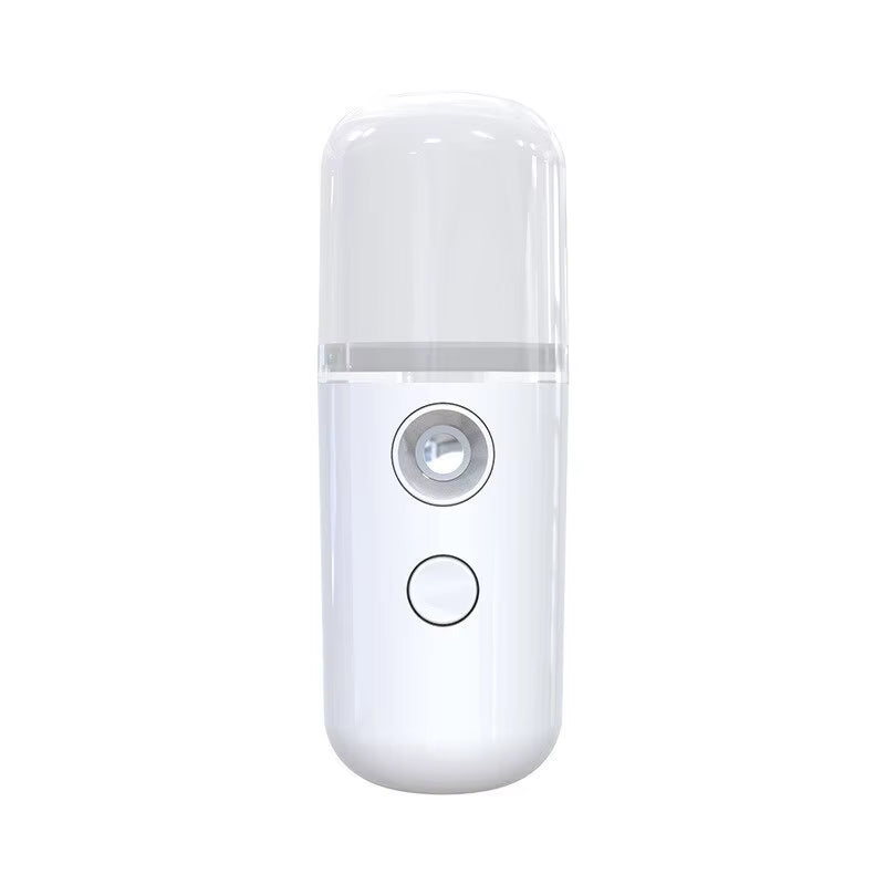 White Hydration Meter Nano Spray Hydration Meter Face Hydration Disinfectant Machine Humidifier Small Steam Face Home Use
