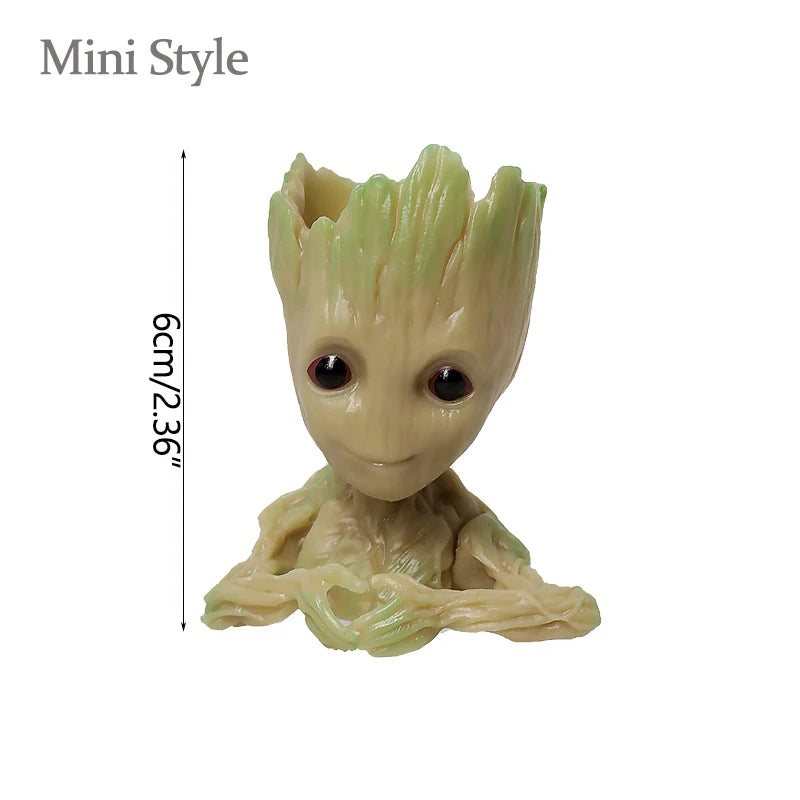 Figurine Groot Miniature 5cm - Décoration Bureau Maison - Modèle Cartoon Tree Man - Ornement Artisanal