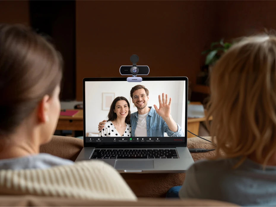 Webcam UGREEN 4K FHD 1080P 8MP pour PC - Autofocus PDAF - Double Micro Anti-Bruit IA