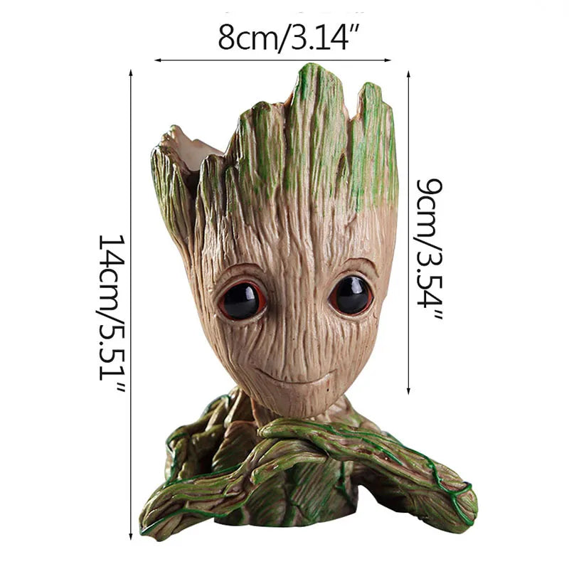 Figurine Groot Miniature 5cm - Décoration Bureau Maison - Modèle Cartoon Tree Man - Ornement Artisanal
