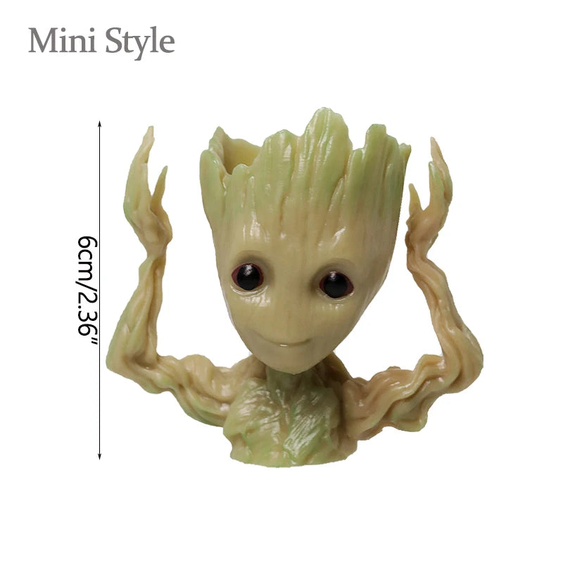 Figurine Groot Miniature 5cm - Décoration Bureau Maison - Modèle Cartoon Tree Man - Ornement Artisanal