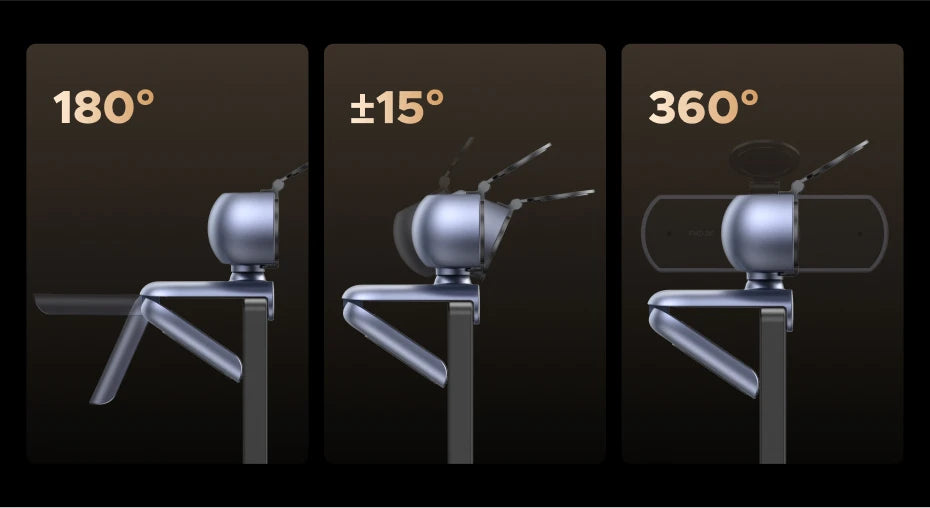 Webcam UGREEN 4K FHD 1080P 8MP pour PC - Autofocus PDAF - Double Micro Anti-Bruit IA