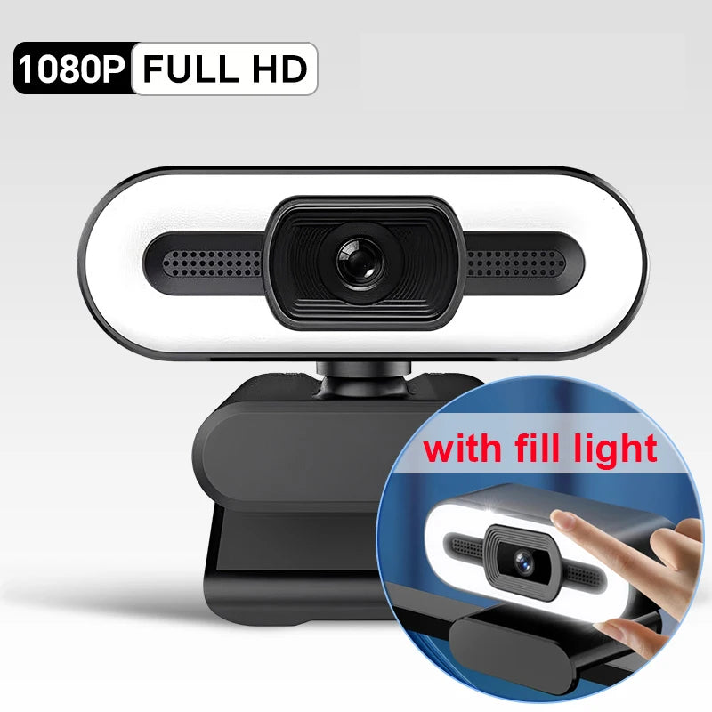 Webcam 4K Ultra HD avec Autofocus et Microphone - Streaming Full HD 1080P/2K pour PC et Ordinateur Portable
