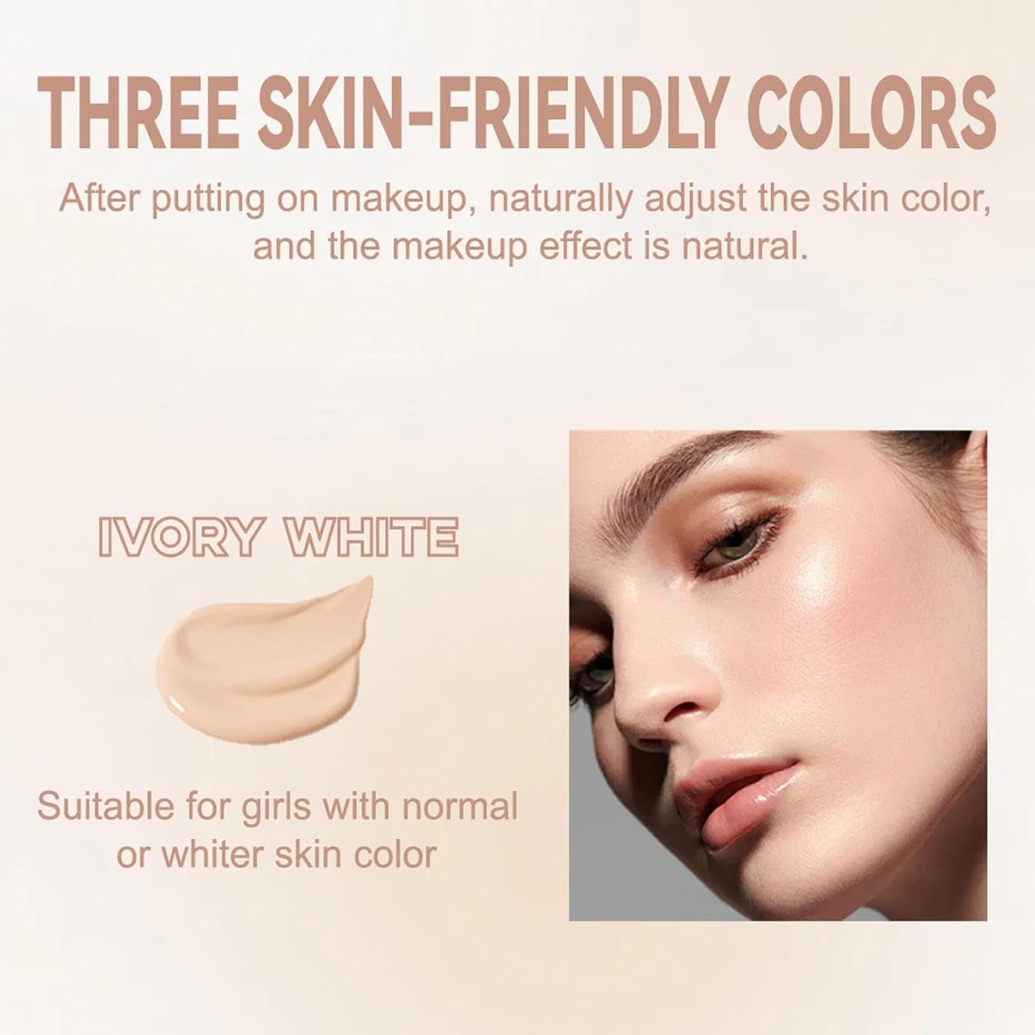 Coussin D'Air Tête De Champignon – B Cream Fond De Teint Pour Peaux Matures | Coussin D'Air En Forme De Tête De Champignon | Correcteur Hydratant | Teint Uniforme Pour Les Types De Peau, Blanc