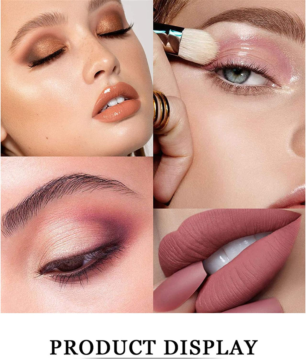 Coffret Maquillage,  Kit Maquillage Femme Professionnel Mallette De Maquillage Palettes De Maquillage Fard À Paupières Brillant À Lèvres Ensemble De Cadeau D'Anniversaire Noël