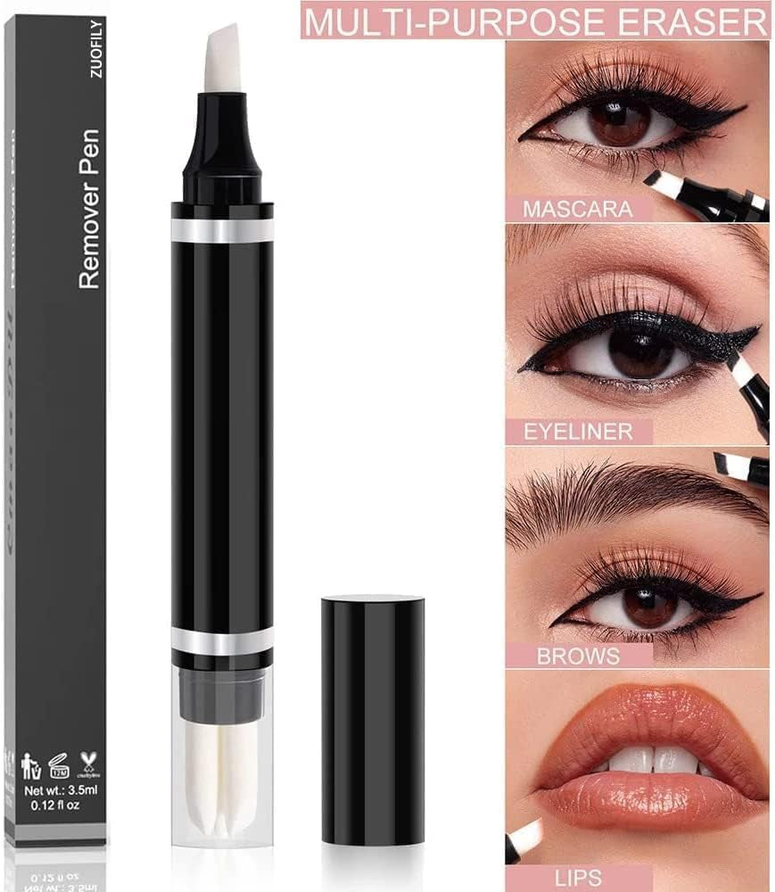 Stylo Correcteur De Maquillage De Précision, Corrige Les Erreurs De Maquillage, Les Taches De Mascara, Le Maquillage Professionnel Des Lèvres Et Des Yeux (1 Pièce)