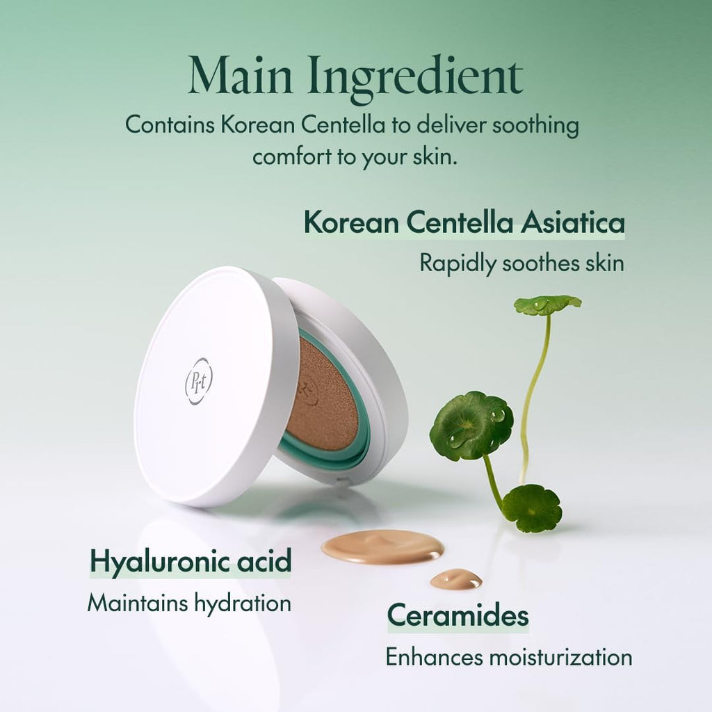 PURITO SEOUL Wonder Releaf Centella BB Cushion #13 Neutral Ivory Fond De Teint, Coréen Centella, Maquillage Longue Tenue, Couverture Impeccable, K-Beauty, 15 G, 0,52 Fl.Oz