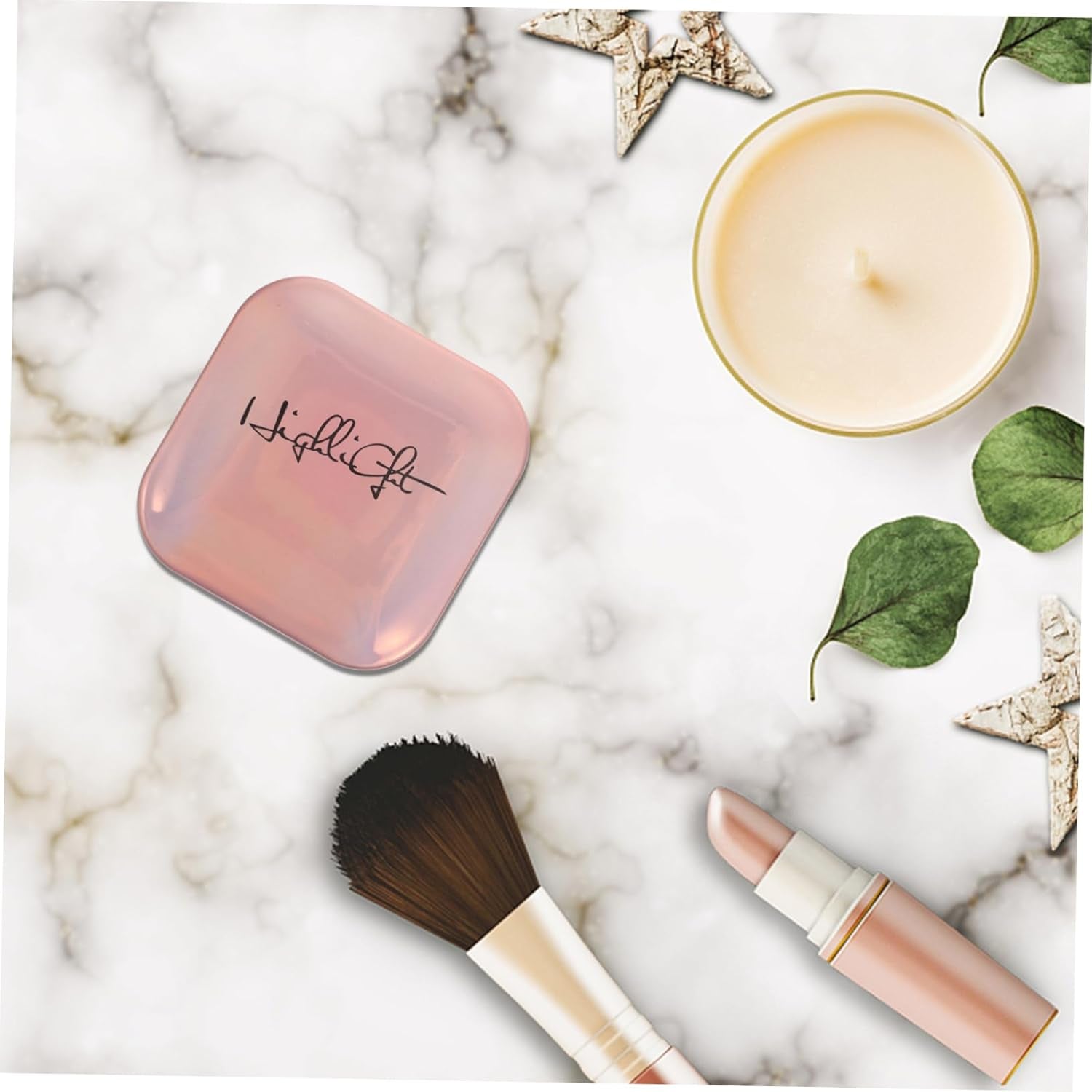 Poudre Pour Surligneur Visage Plateau Poudre Visage Palette Contouring Scintillante