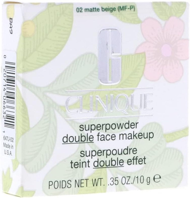 - Double Face Superpowder N02-Mat Beige 10 Gr