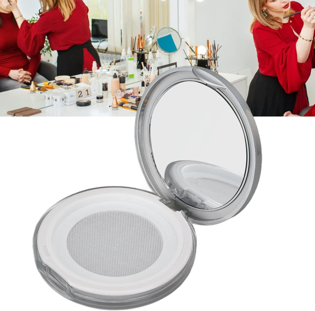 Poudre Libre Rechargeable Poudre Compacte HD Avec Miroir De Voyage Ajustable Pour Blush