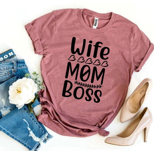 T-shirt femme Mère boss
