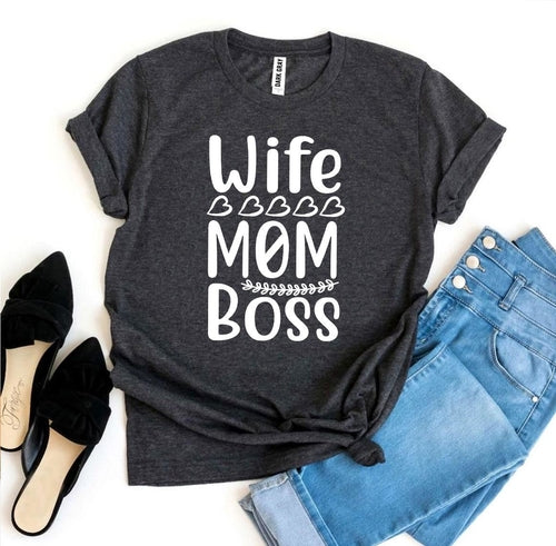 T-shirt femme Mère boss