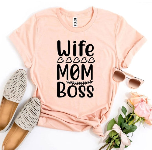 T-shirt femme Mère boss
