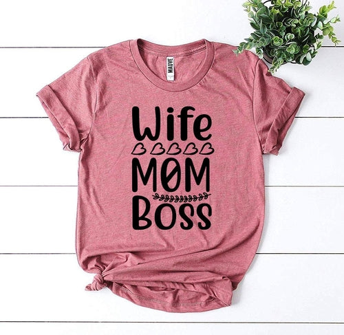 T-shirt femme Mère boss