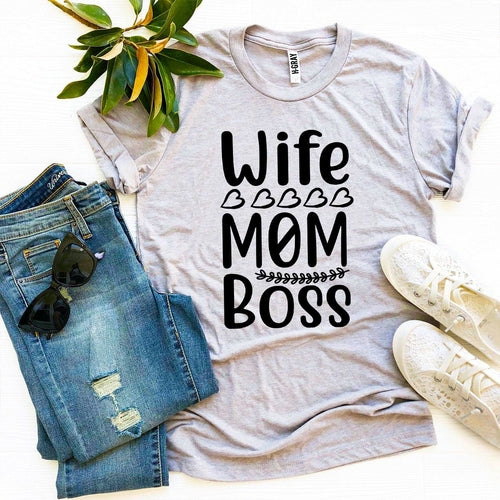 T-shirt femme Mère boss