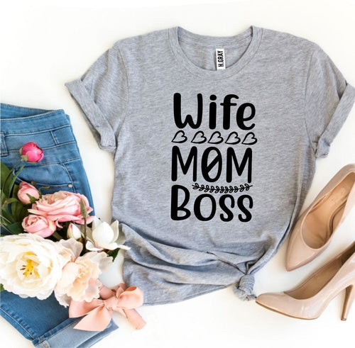 T-shirt femme Mère boss