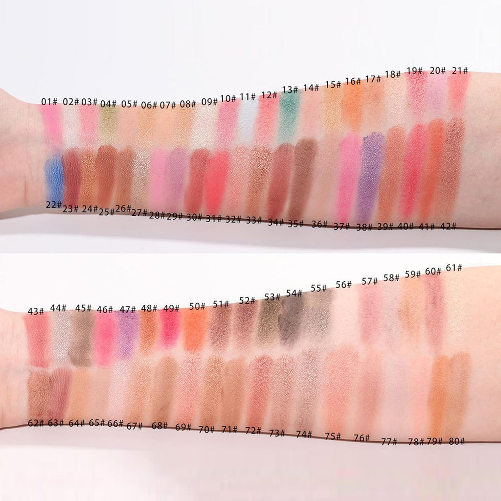 Kit De Maquillage Professionnel Palette De Maquillage Avec Miroir, Coffret De Maquillage De Voyage Avec Paupières Rouge Lèvres, Paillettes, Fard À Joues– Coffret Cadeau De Maquillage